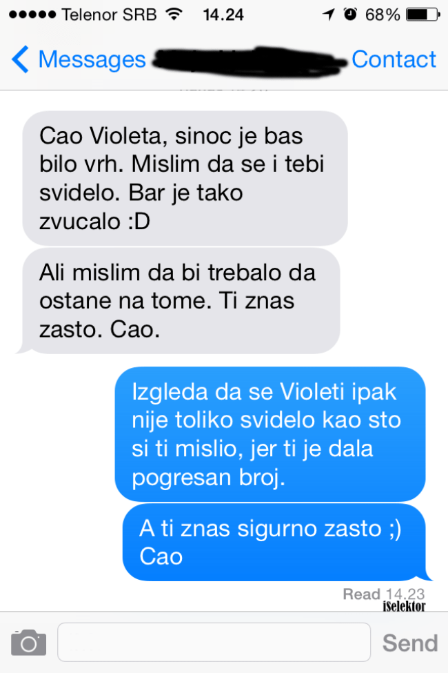 SMS-Violeta